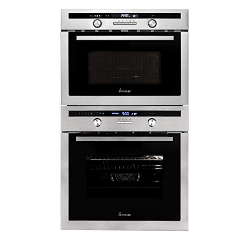 Autarkes Herdset: 60cm Einbaubackofen EB8013ED + EBM4502ED | Drehspieß | Kerntemperaturfühler | Grill | Heißluft | Teleskopauszüge | Automatik-Timer | 2-fach Wärmeschutzverglasung | SET8013EBM Silber Autarkes Herdset: 60cm Einbaubackofen EB8013ED + EBM4502ED | Drehspieß | Kerntemperaturfühler | Grill | Heißluft | Teleskopauszüge | Automatik-Timer | 2-fach Wärmeschutzverglasung | SET8013EBM Silber von KKT KOLBE