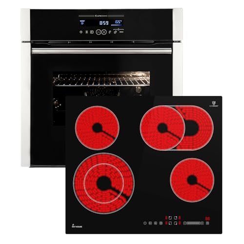 KKT KOLBE | Autarkes Herdset | 60cm Einbaubackofen EB8016ED | 59cm Kochfeld CH5901RL | Katalyse | Drehspieß | Pizzafunktion | Grill | Heißluft | Teleskopauszüge | Automatik-Timer | SET8016CH59RL KKT KOLBE | Autarkes Herdset | 60cm Einbaubackofen EB8016ED | 59cm Kochfeld CH5901RL | Katalyse | Drehspieß | Pizzafunktion | Grill | Heißluft | Teleskopauszüge | Automatik-Timer | SET8016CH59RL von KKT KOLBE