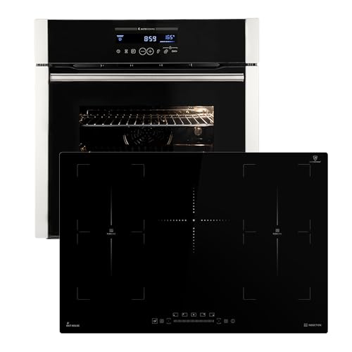 Autarkes Herdset: 60cm Einbaubackofen EB8016ED + 77cm Induktionskochfeld IH87705FZ | Katalyse | Drehspieß | Pizzafunktion | Grill | Heißluft | Teleskopauszüge | Automatik-Timer | SET8016IH77FZ Autarkes Herdset: 60cm Einbaubackofen EB8016ED + 77cm Induktionskochfeld IH87705FZ | Katalyse | Drehspieß | Pizzafunktion | Grill | Heißluft | Teleskopauszüge | Automatik-Timer | SET8016IH77FZ von KKT KOLBE