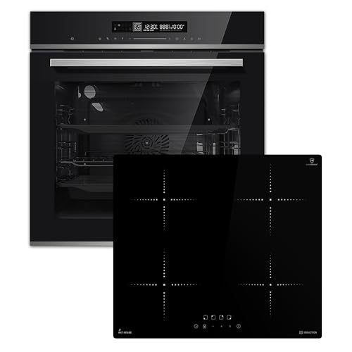 Autarkes Herdset: 60cm Einbaubackofen EB8017ED + 59cm Induktionskochfeld IH85900RL | Katalyse | Pizzafunktion | Grill | Umluft | Heißluft | Automatik-Timer | SET8017IH859RL Autarkes Herdset: 60cm Einbaubackofen EB8017ED + 59cm Induktionskochfeld IH85900RL | Katalyse | Pizzafunktion | Grill | Umluft | Heißluft | Automatik-Timer | SET8017IH859RL von KKT KOLBE
