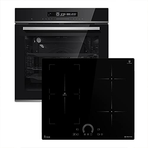 Autarkes Herdset: 60cm Einbaubackofen EB8017ED + 59cm Induktionskochfeld IH85901FZ | Katalyse | Pizzafunktion | Grill | Umluft | Heißluft | Automatik-Timer | SET8017IH592FZ Autarkes Herdset: 60cm Einbaubackofen EB8017ED + 59cm Induktionskochfeld IH85901FZ | Katalyse | Pizzafunktion | Grill | Umluft | Heißluft | Automatik-Timer | SET8017IH592FZ von KKT KOLBE