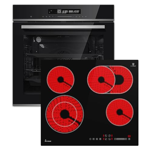 Autarkes Herdset: 60cm Einbaubackofen EB8017ED + 59cm Kochfeld CH5901RL | Katalyse | Pizzafunktion | Grill | Umluft | Heißluft | Automatik-Timer | 2-fach Wärmeschutzverglasung | SET8017CH59RL Autarkes Herdset: 60cm Einbaubackofen EB8017ED + 59cm Kochfeld CH5901RL | Katalyse | Pizzafunktion | Grill | Umluft | Heißluft | Automatik-Timer | 2-fach Wärmeschutzverglasung | SET8017CH59RL von KKT KOLBE