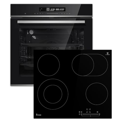 Autarkes Herdset: 60cm Einbaubackofen EB8017ED + 59cm Kochfeld KK590RL | Katalyse | Pizzafunktion | Grill | Umluft | Heißluft | Automatik-Timer | 2-fach Wärmeschutzverglasung | SET8017KK59RL Autarkes Herdset: 60cm Einbaubackofen EB8017ED + 59cm Kochfeld KK590RL | Katalyse | Pizzafunktion | Grill | Umluft | Heißluft | Automatik-Timer | 2-fach Wärmeschutzverglasung | SET8017KK59RL von KKT KOLBE