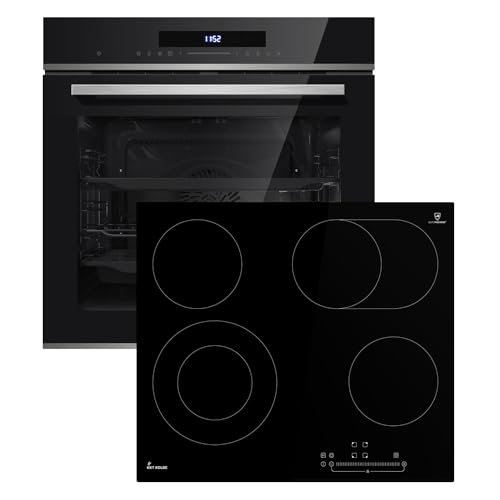 Autarkes Herdset: 60cm Einbaubackofen EB8019EDP + 59cm Kochfeld KK590RL | Pyrolyse | Pizzafunktion | Grill | Umluft | Heißluft | Teleskopauszüge | Automatik-Timer | SET8019KK59RL Autarkes Herdset: 60cm Einbaubackofen EB8019EDP + 59cm Kochfeld KK590RL | Pyrolyse | Pizzafunktion | Grill | Umluft | Heißluft | Teleskopauszüge | Automatik-Timer | SET8019KK59RL von KKT KOLBE