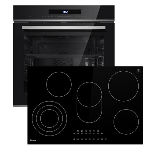 Autarkes Herdset: 60cm Einbaubackofen EB8019EDP + 77cm Kochfeld KK7705RL | Pyrolyse | Pizzafunktion | Grill | Umluft | Heißluft | Teleskopauszüge | Automatik-Timer | SET8019KK77RL Autarkes Herdset: 60cm Einbaubackofen EB8019EDP + 77cm Kochfeld KK7705RL | Pyrolyse | Pizzafunktion | Grill | Umluft | Heißluft | Teleskopauszüge | Automatik-Timer | SET8019KK77RL von KKT KOLBE