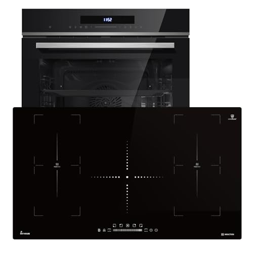 Autarkes Herdset: 60cm Einbaubackofen EB8019EDP + 90cm Induktionskochfeld IH89005FZ | Pyrolyse | Pizzafunktion | Grill | Umluft | Heißluft | Teleskopauszüge | Automatik-Timer | SET8019IH890FZ Autarkes Herdset: 60cm Einbaubackofen EB8019EDP + 90cm Induktionskochfeld IH89005FZ | Pyrolyse | Pizzafunktion | Grill | Umluft | Heißluft | Teleskopauszüge | Automatik-Timer | SET8019IH890FZ von KKT KOLBE