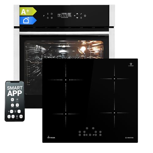 Autarkes Herdset: 60cm Einbaubackofen EB8313HC + 59cm Induktionskochfeld IH85900RL | Pizzafunktion | Grill | Umluft | Heißluft | Automatik-Timer | 2-fach Wärmeschutzverglasung | SET8313HCIH859RL Autarkes Herdset: 60cm Einbaubackofen EB8313HC + 59cm Induktionskochfeld IH85900RL | Pizzafunktion | Grill | Umluft | Heißluft | Automatik-Timer | 2-fach Wärmeschutzverglasung | SET8313HCIH859RL von KKT KOLBE