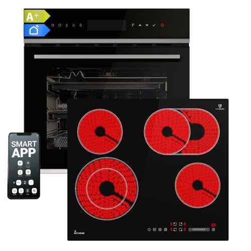 Autarkes Herdset: 60cm Einbaubackofen EB8317HC + 59cm Kochfeld CH5901RL | Drehspieß | Pizzafunktion | Grill | Umluft | Heißluft | Automatik-Timer | 2-fach Wärmeschutzverglasung | SET8317HCCH59RL Autarkes Herdset: 60cm Einbaubackofen EB8317HC + 59cm Kochfeld CH5901RL | Drehspieß | Pizzafunktion | Grill | Umluft | Heißluft | Automatik-Timer | 2-fach Wärmeschutzverglasung | SET8317HCCH59RL von KKT KOLBE