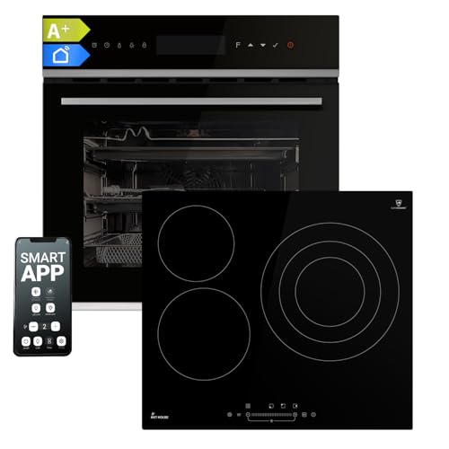 Autarkes Herdset: 60cm Einbaubackofen EB8317HC + 59cm Kochfeld KF5903SP | Drehspieß | Pizzafunktion | Grill | Umluft | Heißluft | Automatik-Timer | 2-fach Wärmeschutzverglasung | SET8317HCKF593SP Autarkes Herdset: 60cm Einbaubackofen EB8317HC + 59cm Kochfeld KF5903SP | Drehspieß | Pizzafunktion | Grill | Umluft | Heißluft | Automatik-Timer | 2-fach Wärmeschutzverglasung | SET8317HCKF593SP von KKT KOLBE