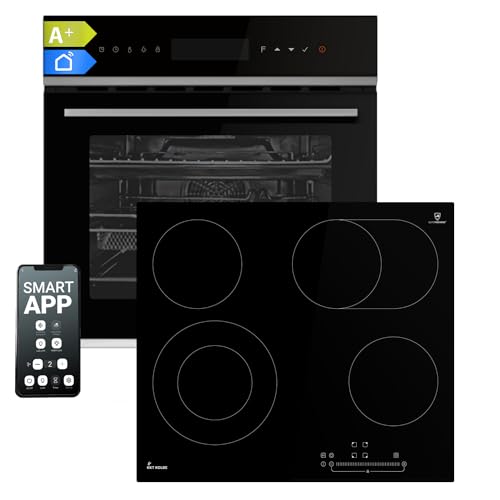 Autarkes Herdset: 60cm Einbaubackofen EB8317HC + 59cm Kochfeld KK590RL | Drehspieß | Pizzafunktion | Grill | Umluft | Heißluft | Automatik-Timer | 2-fach Wärmeschutzverglasung | SET8317HCKK59RL Autarkes Herdset: 60cm Einbaubackofen EB8317HC + 59cm Kochfeld KK590RL | Drehspieß | Pizzafunktion | Grill | Umluft | Heißluft | Automatik-Timer | 2-fach Wärmeschutzverglasung | SET8317HCKK59RL von KKT KOLBE