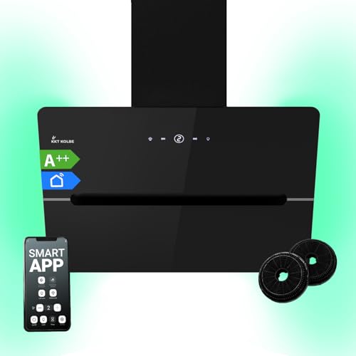 KKT KOLBE Dunstabzugshaube 60 cm | Umluft | Abluft | Kopffrei | Wandhaube | Schwarz | Glas | Smart WiFi App | WLAN | RGBW-LED-Beleuchtung | ECCO609SHCM KKT KOLBE Dunstabzugshaube 60 cm | Umluft | Abluft | Kopffrei | Wandhaube | Schwarz | Glas | Smart WiFi App | WLAN | RGBW-LED-Beleuchtung | ECCO609SHCM von KKT KOLBE