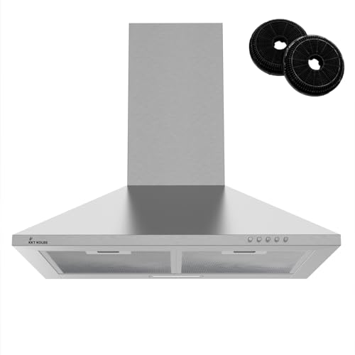 KKT KOLBE Wandhaube 60 cm Edelstahl Leise Dunstabzugshaube Umluft Abluft Pyramide Druckknopf Leistungsstark LED-Beleuchtung Abzugshaube inkl. Kohlefilter PLUS 430 KKT KOLBE Wandhaube 60 cm Edelstahl Leise Dunstabzugshaube Umluft Abluft Pyramide Druckknopf Leistungsstark LED-Beleuchtung Abzugshaube inkl. Kohlefilter PLUS 430 von KKT KOLBE