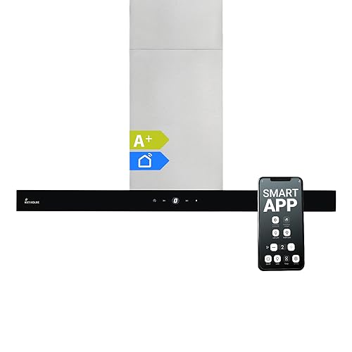 KKT KOLBE Dunstabzugshaube 90cm | Inselhaube | Edelstahl | schwarzes Glas | Smart WiFi App | WLAN | Nachlaufautomatik | SensorTouch Bedienung | DELTA-INSEL-HC KKT KOLBE Dunstabzugshaube 90cm | Inselhaube | Edelstahl | schwarzes Glas | Smart WiFi App | WLAN | Nachlaufautomatik | SensorTouch Bedienung | DELTA-INSEL-HC von KKT KOLBE