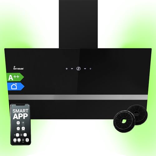 KKT KOLBE Dunstabzugshaube 90 cm | Wandhaube Kopffrei | Schwarz Glas | Smart WiFi App | Nachlaufautomatik | RGBW-LED | WLAN | SensorTouch Bedienung | EASY909SHCM KKT KOLBE Dunstabzugshaube 90 cm | Wandhaube Kopffrei | Schwarz Glas | Smart WiFi App | Nachlaufautomatik | RGBW-LED | WLAN | SensorTouch Bedienung | EASY909SHCM von KKT KOLBE
