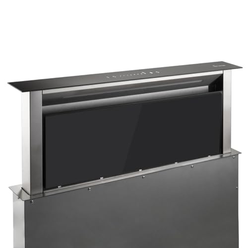 Dunstabzugshaube 90 cm | Tischabzug | Edelstahl | schwarzes Glas | Nachlaufautomatik | SensorTouch Bedienung | DRAFT865 Dunstabzugshaube 90 cm | Tischabzug | Edelstahl | schwarzes Glas | Nachlaufautomatik | SensorTouch Bedienung | DRAFT865 von KKT KOLBE