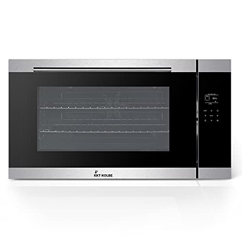 Einbaubackofen 90 cm | 96L | 3,4kW | Drehspieß | Pizzafunktion | Grill | Umluft | Heißluft | Teleskopauszüge | Automatik-Timer | EB9105ED Einbaubackofen 90 cm | 96L | 3,4kW | Drehspieß | Pizzafunktion | Grill | Umluft | Heißluft | Teleskopauszüge | Automatik-Timer | EB9105ED von KKT KOLBE