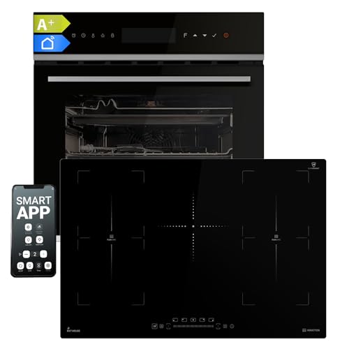 Herdset: 60cm Einbaubackofen EB8317HC + 77cm Induktionskochfeld IH87705FZ | Drehspieß | Pizzafunktion | Grill | Umluft | Heißluft | Automatik-Timer | 2-fach Wärmeschutzverglasung | SET8317HCIH77FZ Herdset: 60cm Einbaubackofen EB8317HC + 77cm Induktionskochfeld IH87705FZ | Drehspieß | Pizzafunktion | Grill | Umluft | Heißluft | Automatik-Timer | 2-fach Wärmeschutzverglasung | SET8317HCIH77FZ von KKT KOLBE