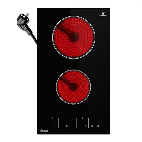 KKT KOLBE Doppel Glaskeramikkochfeld 30 cm Autark | Glaskeramik | 3 kW | 2 Zonen | 9 Stufen | Rahmenlos | Timer | Restwärmeanzeige | Tastensperre | KF293 KKT KOLBE Doppel Glaskeramikkochfeld 30 cm Autark | Glaskeramik | 3 kW | 2 Zonen | 9 Stufen | Rahmenlos | Timer | Restwärmeanzeige | Tastensperre | KF293 von KKT KOLBE