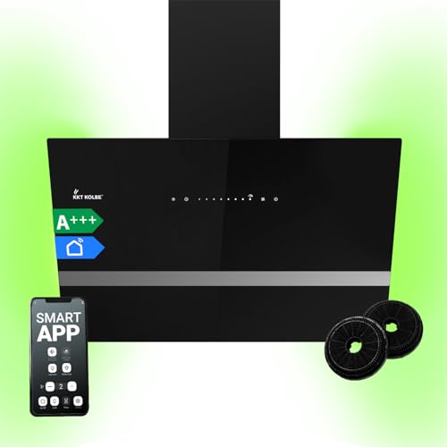 KKT KOLBE Dunstabzugshaube 60 cm 782 cbm/h Umluft Abluft Kopffrei Wandhaube Schwarz Glas Smart WiFi App WLAN RGBW-LED-Beleuchtung EASY6005SM KKT KOLBE Dunstabzugshaube 60 cm 782 cbm/h Umluft Abluft Kopffrei Wandhaube Schwarz Glas Smart WiFi App WLAN RGBW-LED-Beleuchtung EASY6005SM von KKT KOLBE