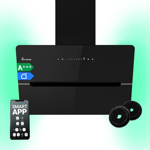 KKT KOLBE Dunstabzugshaube 60 cm 782 cbm/h Umluft Abluft Kopffrei Wandhaube Schwarz Glas Smart WiFi App WLAN RGBW-LED-Beleuchtung ECCO6005SM KKT KOLBE Dunstabzugshaube 60 cm 782 cbm/h Umluft Abluft Kopffrei Wandhaube Schwarz Glas Smart WiFi App WLAN RGBW-LED-Beleuchtung ECCO6005SM von KKT KOLBE