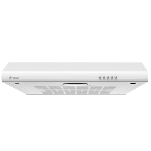 KKT KOLBE Dunstabzugshaube 60 cm | Unterbauhaube | Flachschirmhaube | Druckknopf Bedienung | LED-Beleuchtung | Abluft Umluft | 3 Leistungsstufen | Weiß | UBH600W KKT KOLBE Dunstabzugshaube 60 cm | Unterbauhaube | Flachschirmhaube | Druckknopf Bedienung | LED-Beleuchtung | Abluft Umluft | 3 Leistungsstufen | Weiß | UBH600W von KKT KOLBE