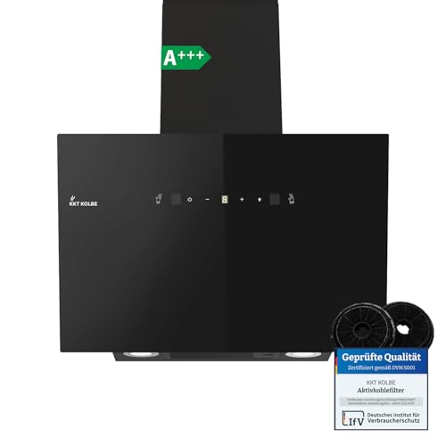KKT KOLBE Dunstabzugshaube 60cm | Umluft Abluft | 782cbm/h | Wandhauben Kopffrei | Schwarz | Glas | Gestensteuerung | SensorTouch Bedienung | LED-Beleuchtung | TRIO6025S KKT KOLBE Dunstabzugshaube 60cm | Umluft Abluft | 782cbm/h | Wandhauben Kopffrei | Schwarz | Glas | Gestensteuerung | SensorTouch Bedienung | LED-Beleuchtung | TRIO6025S von KKT KOLBE