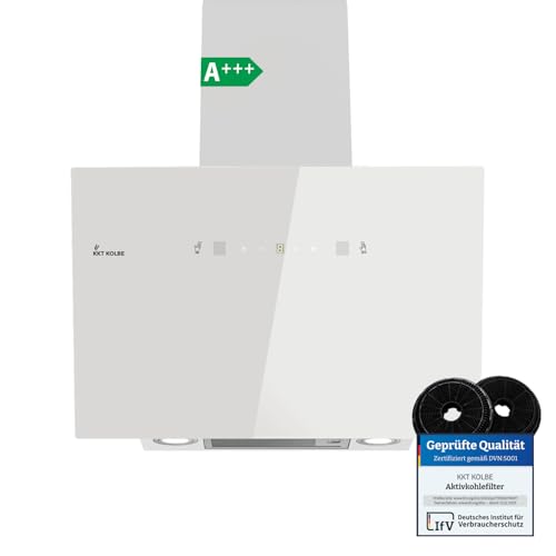 KKT KOLBE Dunstabzugshaube 60cm | Umluft Abluft | 782cbm/h | Wandhauben Kopffrei | Weiß | Glas | Gestensteuerung | SensorTouch Bedienung | LED-Beleuchtung | TRIO6025W KKT KOLBE Dunstabzugshaube 60cm | Umluft Abluft | 782cbm/h | Wandhauben Kopffrei | Weiß | Glas | Gestensteuerung | SensorTouch Bedienung | LED-Beleuchtung | TRIO6025W von KKT KOLBE