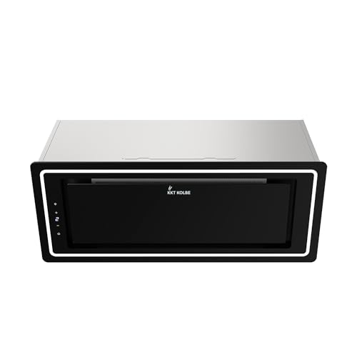 KKT KOLBE Dunstabzugshaube 72 cm | Abluft | Umluft | Inselhaube | Unterbauhaube | Schrank oder Deckenmontage | Edelstahl | Schwarz Glas | Nachlaufautomatik | LB720 KKT KOLBE Dunstabzugshaube 72 cm | Abluft | Umluft | Inselhaube | Unterbauhaube | Schrank oder Deckenmontage | Edelstahl | Schwarz Glas | Nachlaufautomatik | LB720 von KKT KOLBE