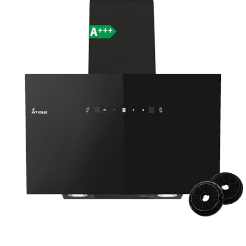 KKT KOLBE Dunstabzugshaube 80cm | Umluft Abluft | 782cbm/h | Wandhauben Kopffrei | Schwarz | Glas | Gestensteuerung | SensorTouch Bedienung | LED-Beleuchtung | TRIO8025S KKT KOLBE Dunstabzugshaube 80cm | Umluft Abluft | 782cbm/h | Wandhauben Kopffrei | Schwarz | Glas | Gestensteuerung | SensorTouch Bedienung | LED-Beleuchtung | TRIO8025S von KKT KOLBE
