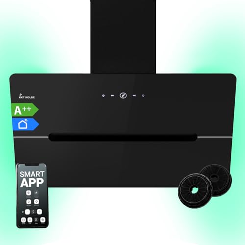 KKT KOLBE Dunstabzugshaube 90 cm | Wandhaube Kopffrei | Schwarz Glas | Smart WiFi App | Nachlaufautomatik | RGBW-LED | WLAN | SensorTouch Bedienung | ECCO909SHCM KKT KOLBE Dunstabzugshaube 90 cm | Wandhaube Kopffrei | Schwarz Glas | Smart WiFi App | Nachlaufautomatik | RGBW-LED | WLAN | SensorTouch Bedienung | ECCO909SHCM von KKT KOLBE