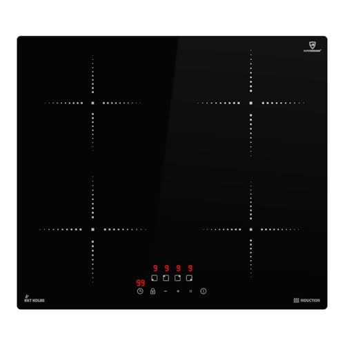 KKT KOLBE Induktionskochfeld 60 cm | autark | rahmenlos | Kochplatte mit 4 Zonen | 9 Stufen | Abschalt-Timer | Topferkennung | Tastensperre | IH85900RL KKT KOLBE Induktionskochfeld 60 cm | autark | rahmenlos | Kochplatte mit 4 Zonen | 9 Stufen | Abschalt-Timer | Topferkennung | Tastensperre | IH85900RL von KKT KOLBE
