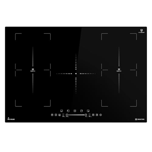 KKT KOLBE Induktionskochfeld 80 cm | Autark | 10,56 kW | 5 Zonen | 9 Stufen | Rahmenlos | Schnellaufheizung | BBQ-Funktion | Touch Slider | Smart WiFi App | WLAN | IND7705HC KKT KOLBE Induktionskochfeld 80 cm | Autark | 10,56 kW | 5 Zonen | 9 Stufen | Rahmenlos | Schnellaufheizung | BBQ-Funktion | Touch Slider | Smart WiFi App | WLAN | IND7705HC von KKT KOLBE