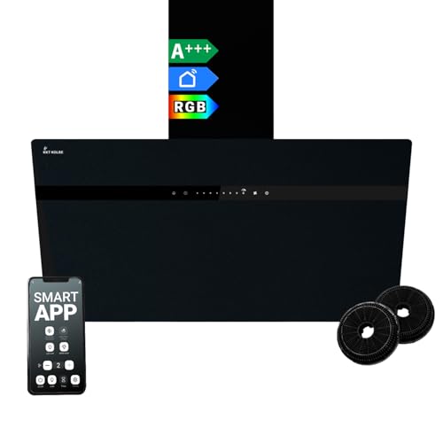 KKT KOLBE A+++ Dunstabzugshaube 80 cm 782 cbm/h Kopffreie Wandhaube Edelstahl schwarzes Glas WLAN RGBW-LED-Beleuchtung SensorTouch Bedienung STYLE8005SMAO KKT KOLBE A+++ Dunstabzugshaube 80 cm 782 cbm/h Kopffreie Wandhaube Edelstahl schwarzes Glas WLAN RGBW-LED-Beleuchtung SensorTouch Bedienung STYLE8005SMAO von KKT KOLBE