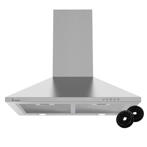 KKT KOLBE Wandhaube 60 cm Edelstahl Leise Dunstabzugshaube Umluft Abluft Pyramide Druckknopf Leistungsstark LED-Beleuchtung Abzugshaube inkl. Kohlefilter PLUS 450 KKT KOLBE Wandhaube 60 cm Edelstahl Leise Dunstabzugshaube Umluft Abluft Pyramide Druckknopf Leistungsstark LED-Beleuchtung Abzugshaube inkl. Kohlefilter PLUS 450 von KKT KOLBE
