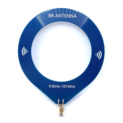 KKnoon Kleine BB-Antenne 9,9 kHz - 181 MHz Breitfrequenz Donut MW SW Antenne SMA-Schnittstelle Richtempfangsschleifenantenne für Malachite SDR TEF6686 Empfänger KKnoon Kleine BB-Antenne 9,9 kHz - 181 MHz Breitfrequenz Donut MW SW Antenne SMA-Schnittstelle Richtempfangsschleifenantenne für Malachite SDR TEF6686 Empfänger von KKnoon