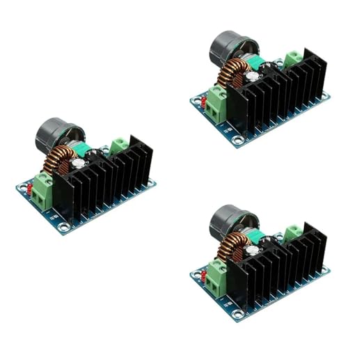 Step-Down-Netzteilmodul DC4-40V auf DC 1,25-36V 8A 200W einstellbar XL4016E1 DC-DC DC Spannungsregler Klaide (3 Stück) von KLAIDE