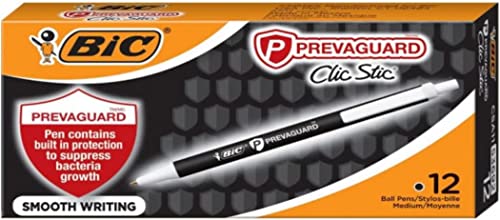 KLASMANN Kugelschreiber PREVAGUARD CLIC STIC-SCHWARZ X 2, orange, petit von KLASMANN