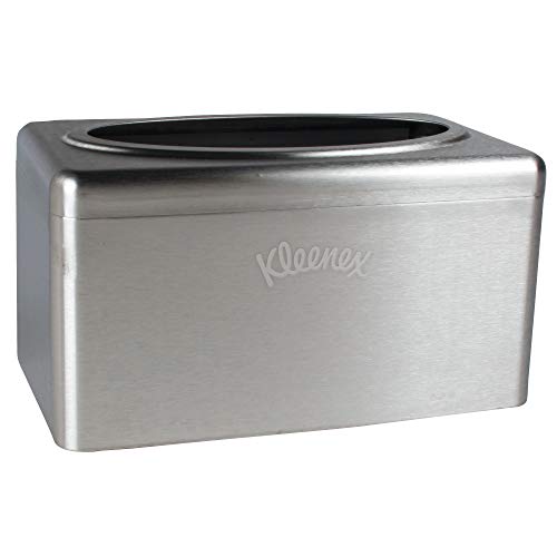 Kimberly-Clark Professional 9924 Pop-Up-Box-Handtuchspender, 25,1 cm (L) x 14,7 cm (B) x 13,7 cm (T), 2 x Pop-up-Box-Handtuchspender, edelstahl von Kimberly-Clark Professional