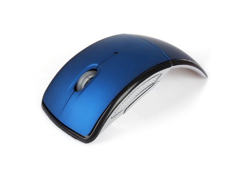 KLEIN Design TM-9200 optische Klappbare Maus/Mouse schnurlos/Wireless blau von KLEIN Design