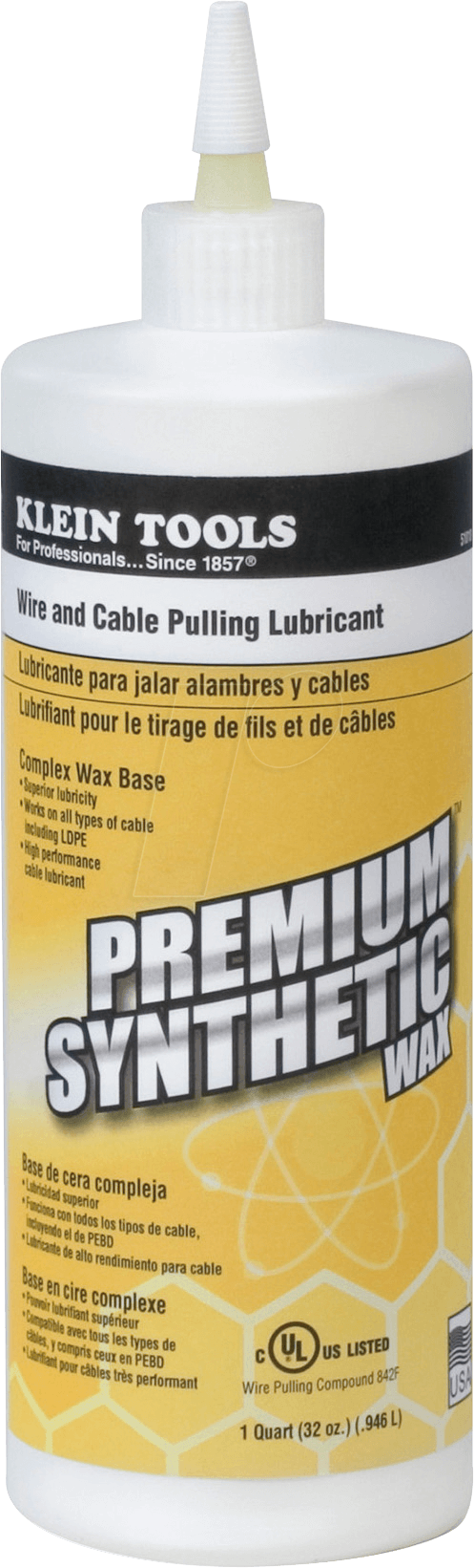 KLT 51010 - Gleitmittel. Premium Synthetic Wax, 900 ml von KLEIN TOOLS
