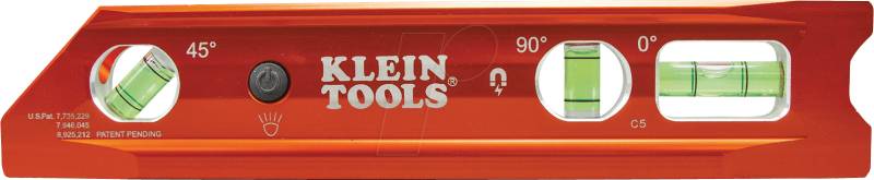 KLT 935RBLT - Wasserwaage mit LED Beleuchtung von KLEIN TOOLS