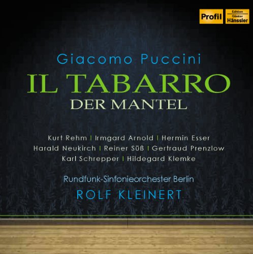 PUCCINI: Il Tabarro PUCCINI: Il Tabarro von Profil