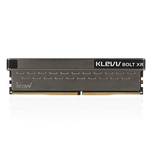 KLEVV Bolt XR 8GB 4000 MHz Gaming-Speicher DDR4-RAM XMP 2.0 Non-RGB Extreme Performance Overclocking von KLEVV