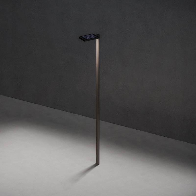 KLEWE LED-Solarleuchte LINK ohne Mast, anthrazit, IP65 von KLEWE