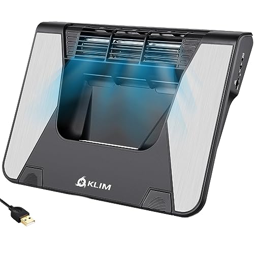 KLIM Airflow + Laptop Kühler + Kühle Luft strömt herein, heiße Luft strömt aus + Innovative Querstrom-Turbinen für hohe Leistung + Hochwertige Materialien + 10-17" KLIM Airflow + Laptop Kühler + Kühle Luft strömt herein, heiße Luft strömt aus + Innovative Querstrom-Turbinen für hohe Leistung + Hochwertige Materialien + 10-17" von KLIM