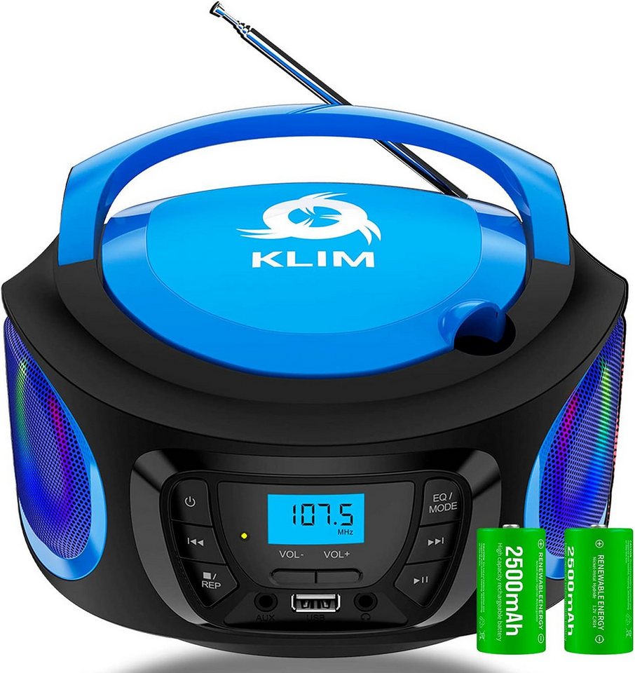 KLIM Boombox Radio mit CD Player Radio von KLIM