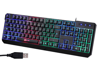 KLIM Chroma DE Gaming Tastatur kabelgebunden KLIM Chroma DE Gaming Tastatur kabelgebunden von KLIM