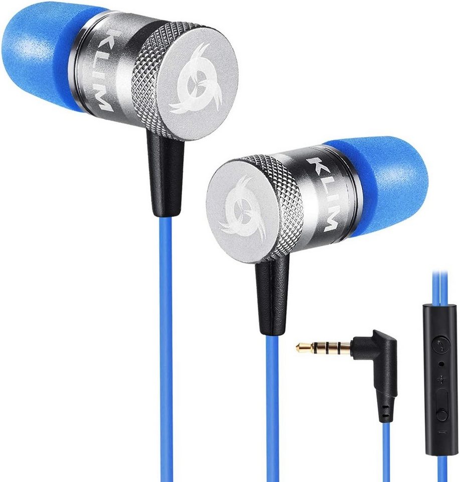 KLIM Fusion In-Ear-Kopfhörer (3,5mm Klinkenanschluss, Memory Foam Stöpsel) von KLIM
