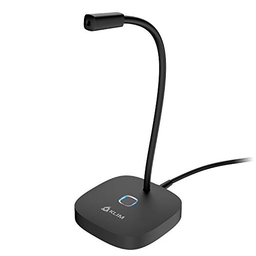 KLIM Lingo - USB-Desktop-Mikrofon für PC und Mac - Mit Stummschalttaste - Kompatibel mit jedem Computer - Professionelles Desktop-Mikrofon - High Definition Audio - NEU KLIM Lingo - USB-Desktop-Mikrofon für PC und Mac - Mit Stummschalttaste - Kompatibel mit jedem Computer - Professionelles Desktop-Mikrofon - High Definition Audio - NEU von KLIM