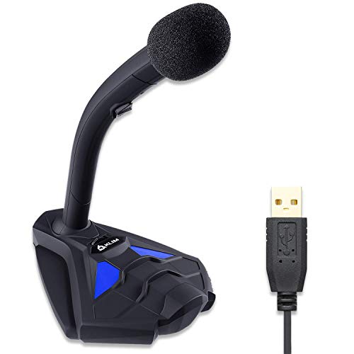 KLIM Voice V2 USB Mikrofon PC + Neu + Beste Klangqualität + Gaming Mikrofon für Videospiele, Streaming, YouTube, Podcast + Kompatibel mit Windows MacOS PS4 Mikrofon + Blau KLIM Voice V2 USB Mikrofon PC + Neu + Beste Klangqualität + Gaming Mikrofon für Videospiele, Streaming, YouTube, Podcast + Kompatibel mit Windows MacOS PS4 Mikrofon + Blau von KLIM